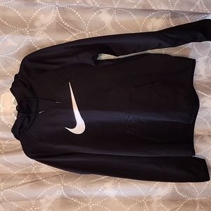 Nike dri-fit, black hoodie, size medium